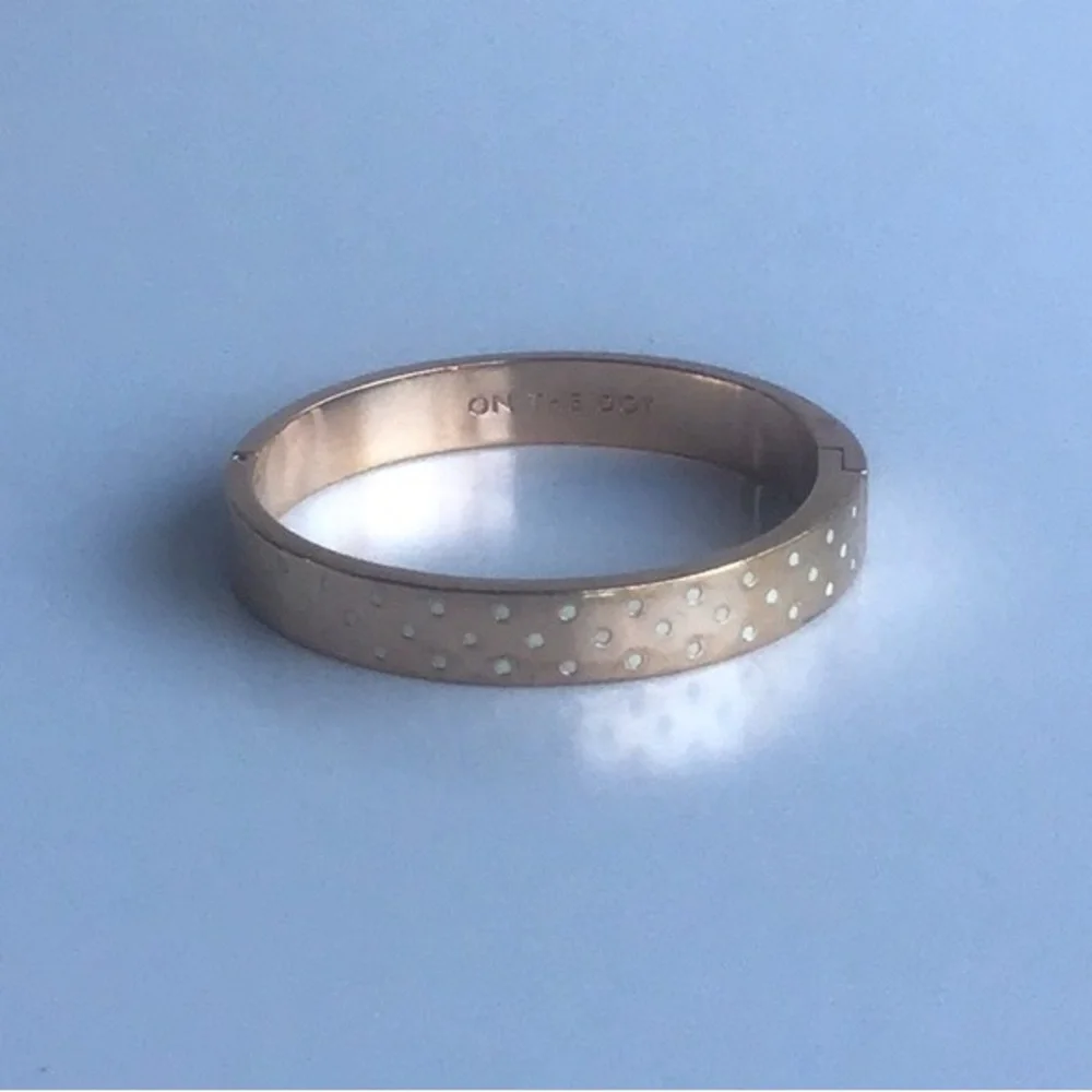 Kate Spade New York gold Gold Polka Dot Bangle bracelet - Picture 4 of 16